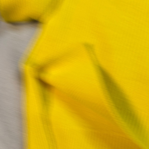 rag & bone Bright Yellow Ribbed Crew Sweater - Picture 6 of 7